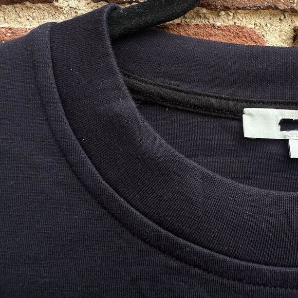 Vince $248 Women navy blue Crew Neck Sweatshirt XS NEW - Picture 11 of 14